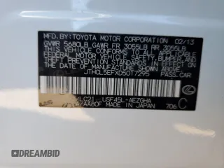 2013 Lexus LS 460 z VIN JTHCL5EFXD5017295, wystawiony jako Copart lot #88172535 z przebiegiem 118 639 mil mil oraz Szkoda całkowita • Salvage title. Historia ofert i sprzedaży dostępna na DreamBid. Obrazek 14.