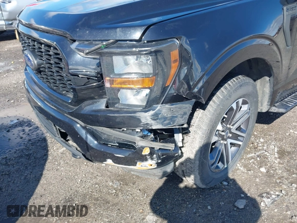 2023 Ford F-150 XL with VIN 1FTFW1E5XPKD67683, listed as a IAAI auction lot 41601078 with 32,433 mi miles. Bid and sale history available at carsss.com. Image 18.
