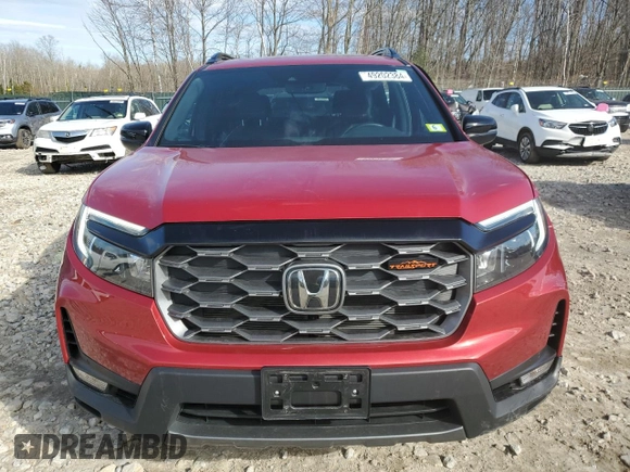 2023 Honda Passport TrailSport with VIN 5FNYF8H61PB029379, listed as a Copart auction lot 49202384 with 15,688 mi miles and Salvage Title. Bid and sale history available at carsss.com. Image 5.