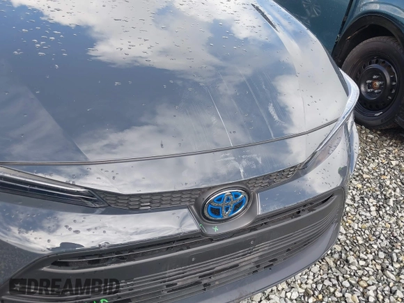 2023 Toyota Corolla Hybrid LE with VIN JTDBCMFE8P3022489, listed as a IAAI auction lot 41766861 with 44,571 mi miles. Bid and sale history available at carsss.com. Image 6.