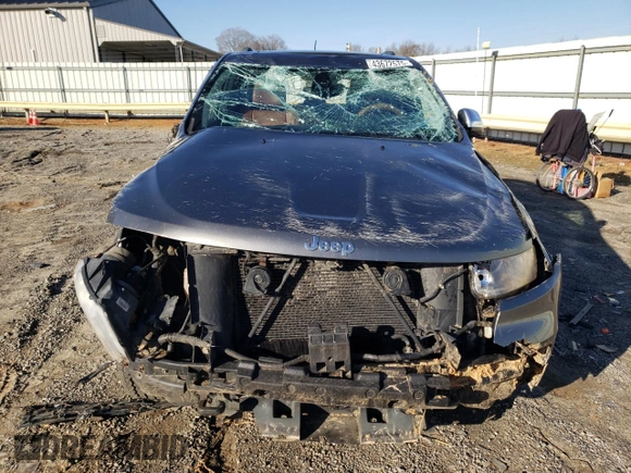 2013 Jeep Grand Cherokee Overland with VIN 1C4RJFCG0DC607214, listed as a Copart auction lot 43672575 with 188,026 mi miles and Salvage Title. Bid and sale history available at carsss.com. Image 5.