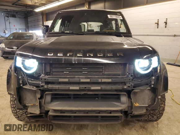 2020 Land Rover Defender X z VIN SALEXEEUXL2033275, wystawiony jako Copart lot #88715025 z przebiegiem 62 345 mil mil oraz Szkoda całkowita • Salvage title. Historia ofert i sprzedaży dostępna na DreamBid. Obrazek 5.