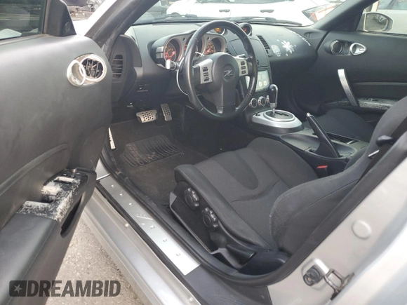 2006 Nissan 350Z Touring with VIN JN1AZ34D86M312967, listed as a Copart auction lot 41336695 with 193,652 mi miles and Salvage Title. Bid and sale history available at carsss.com. Image 8.