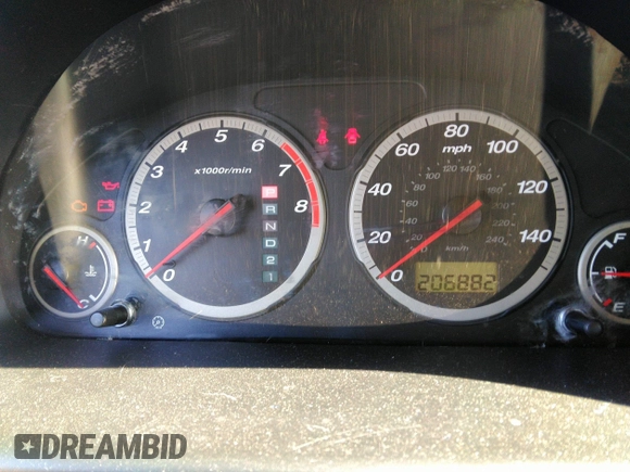 2004 Honda CR-V LX with VIN SHSRD78424U242493, listed as a IAAI auction lot 41833047 with 206,882 mi miles and . Bid and sale history available at carsss.com. Image 7.