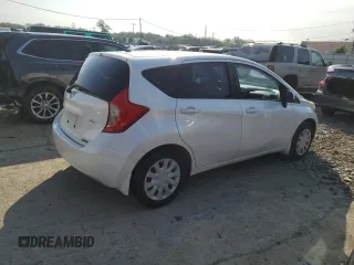 2014 Nissan Note S Plus with VIN 3N1CE2CPXEL368508, listed as a Copart auction lot 62755805 with 89,340 mi miles and Clean title. Bid and sale history available at DreamBid. Image 3.
