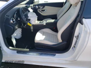 2023 Mercedes-Benz C 300 with VIN W1KWJ8EB8PG131247, listed as a Copart auction lot 40616584 with 823 mi miles and . Bid and sale history available at DreamBid. Image 7.