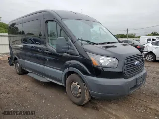 2017 Ford Transit Wagon XL with VIN 1FBAX2CM5HKA67398, listed as a Copart auction lot 72710744 with 67,520 mi miles and Salvage Title. Bid and sale history available at carsss.com. Image 4.