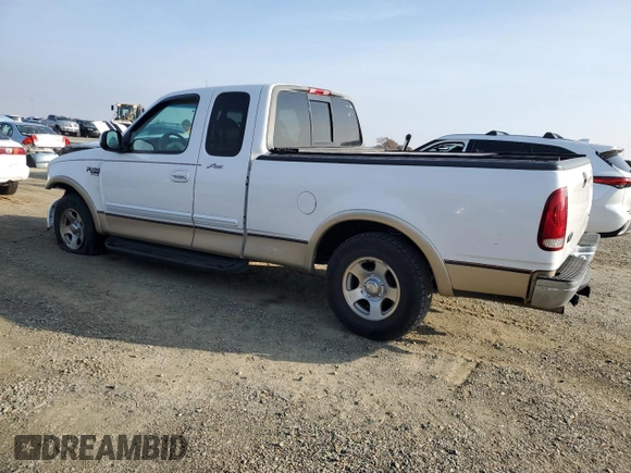 1999 Ford F-150 XL with VIN 1FTRX17L2XKC10123, listed as a Copart auction lot 83158894 with 57,446 mi miles and Salvage Title. Bid and sale history available at carsss.com. Image 2.