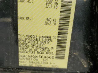 2013 Nissan Altima 2.5 SL with VIN 1N4AL3AP0DN564660, listed as a Copart auction lot 74944373 with 197,651 mi miles and Clean Title. Bid and sale history available at carsss.com. Image 13.