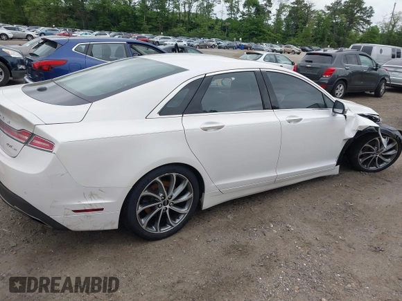 2019 Lincoln MKZ Reserve I with VIN 3LN6L5D91KR606901, listed as a IAAI auction lot 42301754 with 86,587 mi miles and . Bid and sale history available at DreamBid. Image 4.