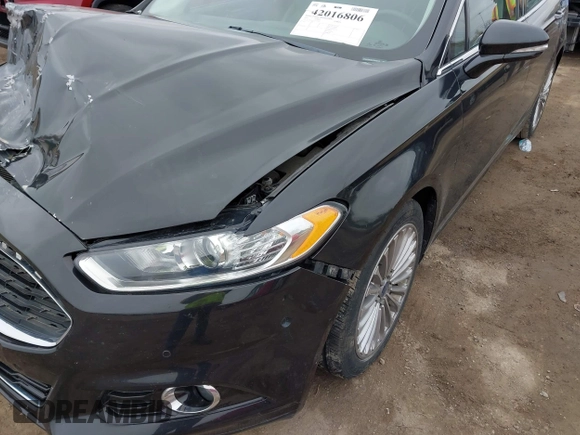 2015 Ford Fusion Titanium with VIN 3FA6P0K93FR223195, listed as a IAAI auction lot 42016806 with 94,312 mi miles. Bid and sale history available at carsss.com. Image 17.