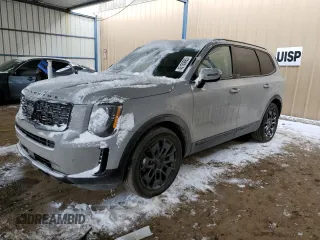 2021 Kia Telluride SX with VIN 5XYP5DHC7MG165470, listed as a Copart auction lot 45130665 with 30,998 mi miles and Salvage Title. Bid and sale history available at carsss.com. Image 1.