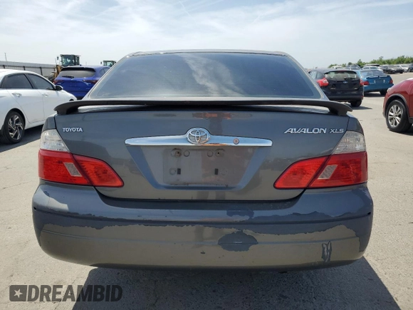 2004 Toyota Avalon XL with VIN 4T1BF28B04U366396, listed as a Copart auction lot 54438455 with 278,205 mi miles and Salvage Title. Bid and sale history available at DreamBid. Image 6.