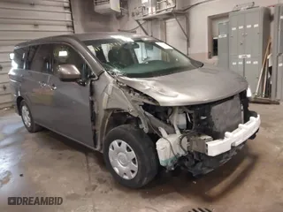2016 Nissan Quest SL with VIN JN8AE2KP0G9156139, listed as a IAAI auction lot 41712111 with 181,445 mi miles. Bid and sale history available at carsss.com. Image 1.