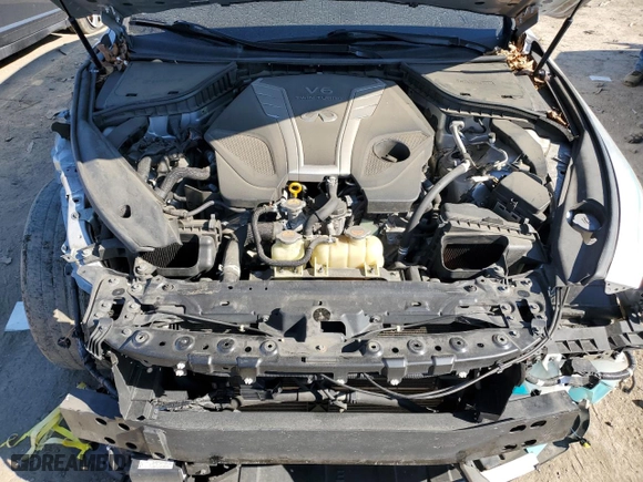 2018 Infiniti Q50 3.0t SPORT with VIN JN1EV7AR1JM435538, listed as a Copart auction lot 47391245 with 46,601 mi miles and Salvage Title. Bid and sale history available at carsss.com. Image 11.