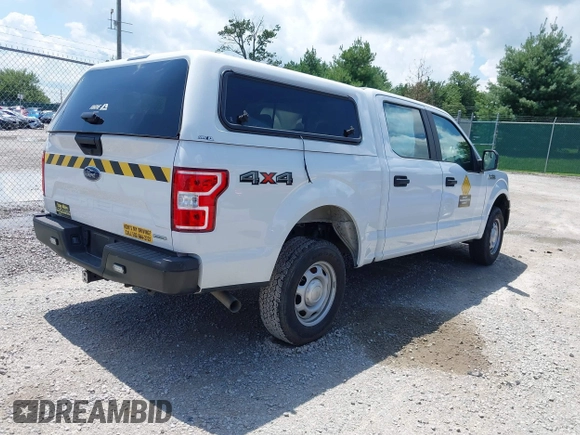 2019 Ford F-150 XL z VIN 1FTEW1EP1KFC57006, wystawiony jako IAAI lot #42637924 z przebiegiem 35 814 mil mil oraz . Historia ofert i sprzedaży dostępna na DreamBid. Obrazek 4.