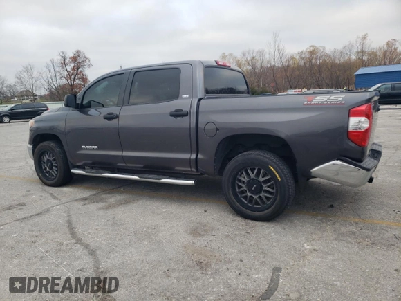 2018 Toyota Tundra 2WD SR5 with VIN 5TFEM5F16JX123852, listed as a Copart auction lot 83439434 with 69,020 mi miles and Salvage Title. Bid and sale history available at carsss.com. Image 2.