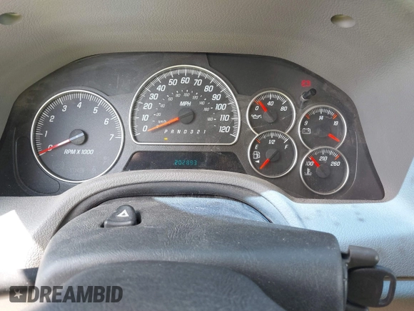 2006 GMC Envoy SLE with VIN 1GKDS13S362310613, listed as a IAAI auction lot 41881880 with 202,893 mi miles. Bid and sale history available at carsss.com. Image 7.