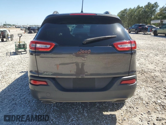 2017 Jeep Cherokee Latitude with VIN 1C4PJLCS0HW507726, listed as a Copart auction lot 51957865 with 72,297 mi miles and Salvage Title. Bid and sale history available at carsss.com. Image 6.