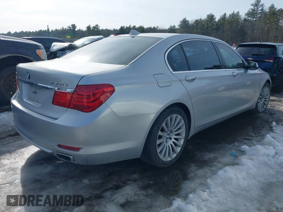 2010 BMW 7 Series 750Li xDrive with VIN WBAKC8C54ACY68411, listed as a IAAI auction lot 41621344 with 150,454 mi miles and . Bid and sale history available at DreamBid. Image 4.