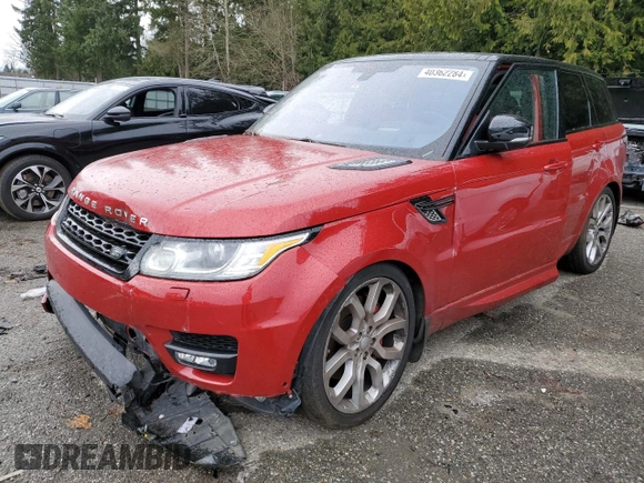2016 Land Rover Range Rover Sport Autobiography с VIN SALWV2EF4GA582699, выставлен на аукционе Copart как лот 40362284 с пробегом 68 481 миль миль и Списание • Salvage title. История ставок и продаж доступна на DreamBid. Изображение 1.