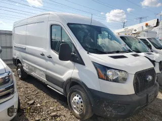 2023 Ford Transit Cargo с VIN 1FTBR1C8XPKB44983, выставлен на аукционе Copart как лот 63350635 с пробегом 73 083 миль миль и Списание • Salvage title. История ставок и продаж доступна на DreamBid. Изображение 4.