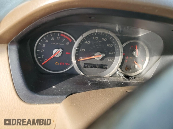 2008 Honda Pilot EX-L with VIN 5FNYF18728B039260, listed as a Copart auction lot 50144025 with 159,571 mi miles and Salvage title. Bid and sale history available at DreamBid. Image 9.