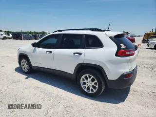 2017 Jeep Cherokee Sport z VIN 1C4PJLAB5HW503271, wystawiony jako Copart lot #58345205 z przebiegiem 125 311 mil mil oraz Szkoda całkowita • Salvage title. Historia ofert i sprzedaży dostępna na DreamBid. Obrazek 2.