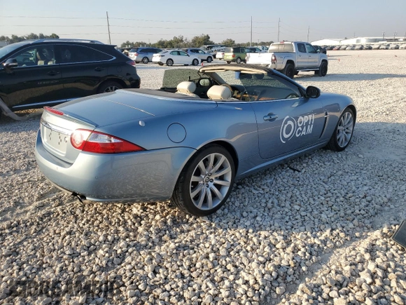 2007 Jaguar XK with VIN SAJWA44BX75B09612, listed as a Copart auction lot 75139114 with 86,094 mi miles and Salvage Title. Bid and sale history available at carsss.com. Image 3.