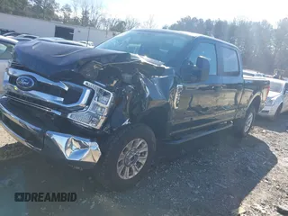 2021 Ford Super Duty F-250 SRW XL with VIN 1FT7W2B61MEE02841, listed as a IAAI auction lot 41454119 with 54,703 mi miles. Bid and sale history available at carsss.com. Image 17.