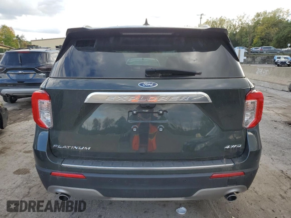 2022 Ford Explorer Platinum with VIN 1FM5K8HW9NNA08336, listed as a Copart auction lot 73702754 with 14,810 mi miles and Clean Title. Bid and sale history available at carsss.com. Image 6.