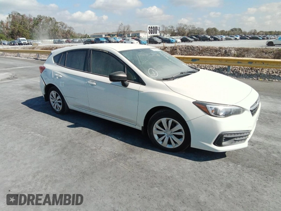 2020 Subaru Impreza with VIN 4S3GTAB64L3734205, listed as a Copart auction lot 60604805 with Not provided miles and Non repairable. Bid and sale history available at DreamBid. Image 4.
