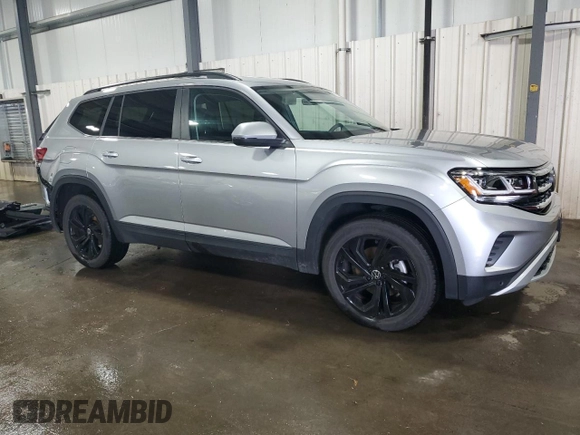 2023 Volkswagen Atlas 3.6L V6 SE w/Technology with VIN 1V2HR2CA5PC501045, listed as a Copart auction lot 51124455 with 28,020 mi miles and Salvage Title. Bid and sale history available at carsss.com. Image 4.