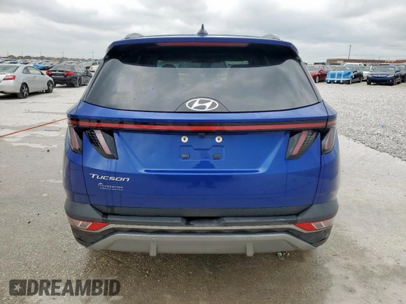 2022 Hyundai Tucson Limited with VIN 5NMJE3AEXNH152313, listed as a Copart auction lot 54249245 with 45,110 mi miles and Clean title. Bid and sale history available at DreamBid. Image 6.