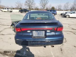 2002 Ford Escort ZX2 Standard with VIN 3FAFP11322R133324, listed as a Copart auction lot 46876655 with 143,367 mi miles and Salvage Title. Bid and sale history available at carsss.com. Image 6.