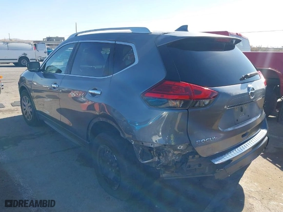 2017 Nissan Rogue S with VIN KNMAT2MT8HP573095, listed as a IAAI auction lot 41156524 with 45,628 mi miles. Bid and sale history available at carsss.com. Image 14.