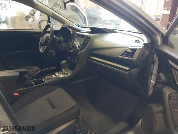 2019 Subaru Impreza Premium with VIN 4S3GKAD66K3612590, listed as a IAAI auction lot 41342220 with 21,613 mi miles. Bid and sale history available at carsss.com. Image 5.