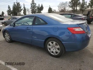 2009 Honda Civic Cpe LX with VIN 2HGFG12639H519390, listed as a Copart auction lot 53230825 with 105,819 mi miles and Salvage Title. Bid and sale history available at carsss.com. Image 2.
