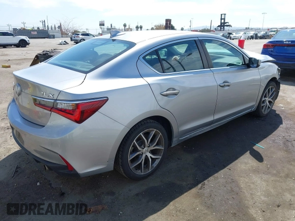 2022 Acura ILX Premium with VIN 19UDE2F71NA000854, listed as a IAAI auction lot 42038887 with 52,031 mi miles and . Bid and sale history available at DreamBid. Image 4.