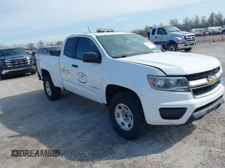 2019 Chevrolet Colorado 4WD Work Truck with VIN 1GCHTBEA7K1220742, listed as a IAAI auction lot 41930190 with 110,619 mi miles. Bid and sale history available at carsss.com. Image 1.