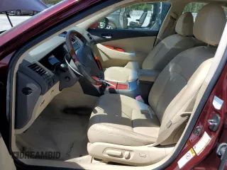 2007 Lexus ES 330 with VIN JTHBJ46G272152506, listed as a Copart auction lot 52325285 with 103,744 mi miles and Salvage Title. Bid and sale history available at DreamBid. Image 7.