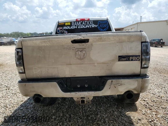 2012 Ram 1500 Express with VIN 1C6RD6KT5CS156721, listed as a Copart auction lot 61582295 with 262,984 mi miles and Salvage title. Bid and sale history available at DreamBid. Image 6.