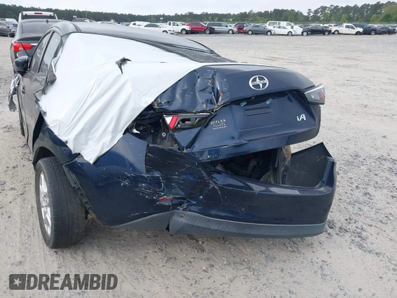 2016 Scion iA with VIN 3MYDLBZV1GY129384, listed as a IAAI auction lot 41978059 with 166,182 mi miles. Bid and sale history available at carsss.com. Image 6.