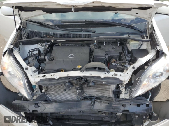 2016 Toyota Sienna Ltd with VIN 5TDDK3DC8GS131573, listed as a Copart auction lot 44938475 with 163,010 mi miles and Salvage Title. Bid and sale history available at carsss.com. Image 12.