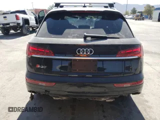 2021 Audi SQ5 Premium Plus with VIN WA1B4AFY7M2035672, listed as a Copart auction lot 59322024 with 25,217 mi miles and Salvage Title. Bid and sale history available at DreamBid. Image 6.