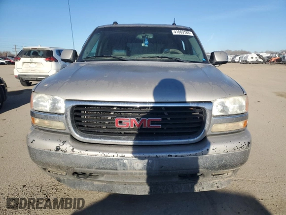 2005 GMC Yukon SLT with VIN 1GKEK13Z75R272858, listed as a Copart auction lot 41869185 with 258,748 mi miles and Salvage Title. Bid and sale history available at carsss.com. Image 5.
