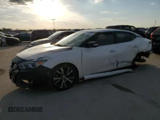 2018 Nissan Maxima S with VIN 1N4AA6AP3JC395054, listed as a Copart auction lot 47138095 with 132,069 mi miles and Salvage Title. Bid and sale history available at DreamBid. Image 1.
