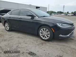 2015 Chrysler 200 C with VIN 1C3CCCCG8FN706910, listed as a Copart auction lot 54632495 with 148,289 mi miles and Clean Title. Bid and sale history available at carsss.com. Image 4.
