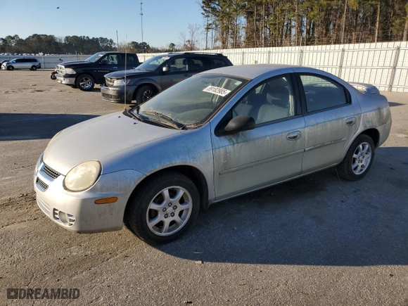 2004 Dodge Neon SXT with VIN 1B3ES56C14D575612, listed as a Copart auction lot 89182985 with 33,100 mi miles and Clean Title. Bid and sale history available at carsss.com. Image 1.