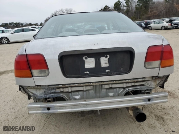 1996 Honda Civic DX with VIN 2HGEJ6624TH510979, listed as a Copart auction lot 88136735 with 208,029 mi miles and Salvage Title. Bid and sale history available at carsss.com. Image 6.